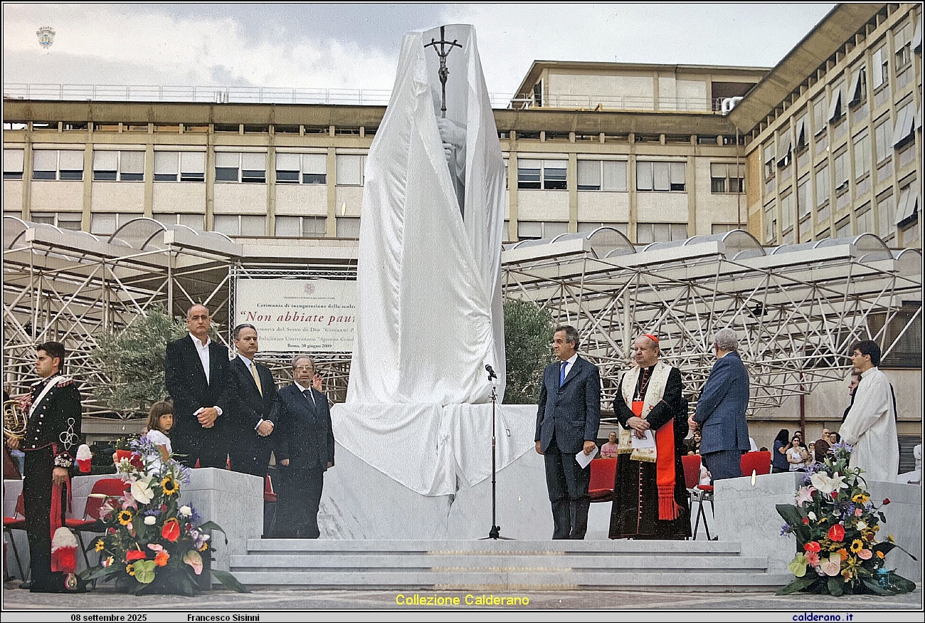 056 Francesco Sisinni all'inaugurazione della Statua di Giovanni Paolo II - Galleria Giovanni Paolo II Policlinico Gemelli IMG_1613.jpg
