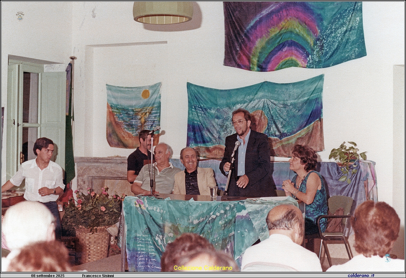 087 Francesco Fontana, Biagio Vitolo, Fernando Sisinni e Gina Labriola 1984.jpeg