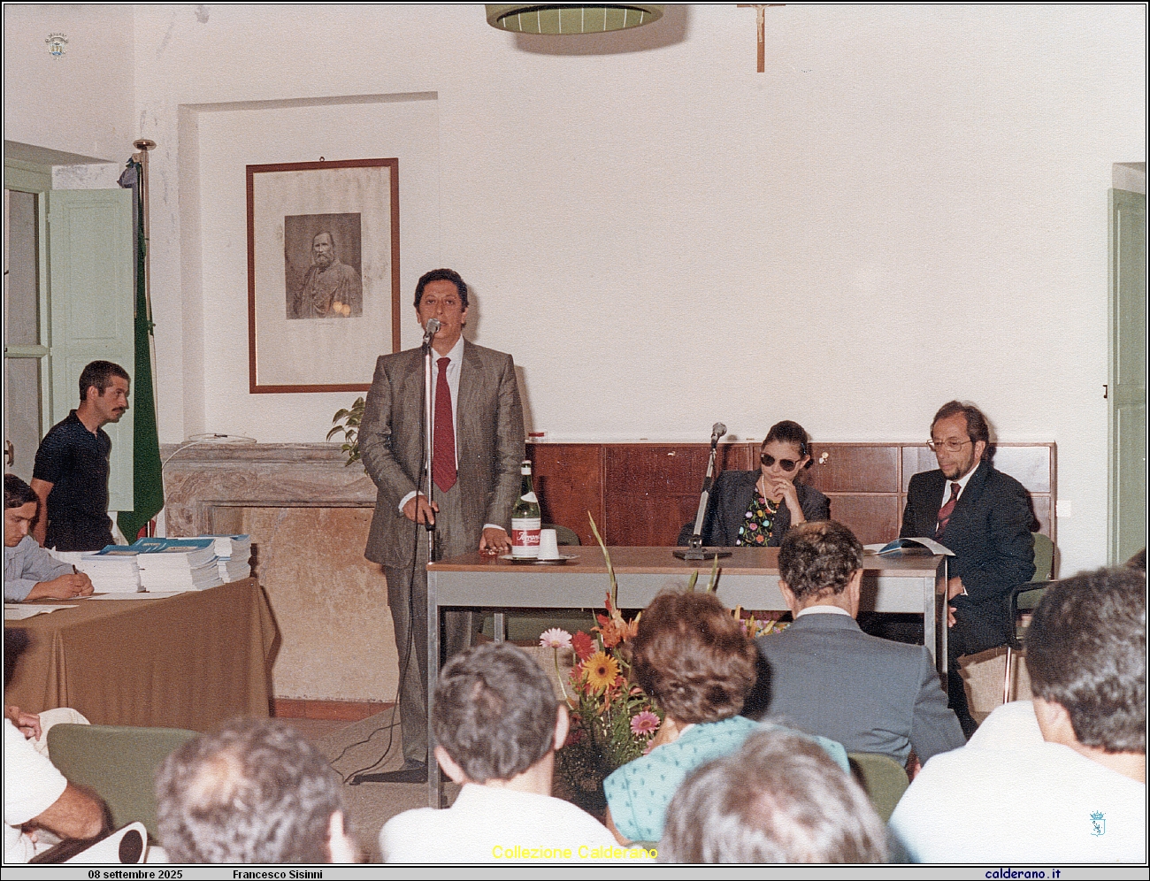249 Conferenza su Archeologia subaquea 1984 1 con Fernando Sisinni, Paola Bottini e Francesco Sisinni.jpeg
