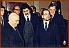 145 Amintore Fanfani, Ministro degli Affari Esteri, con Francesco Sisinni.jpeg