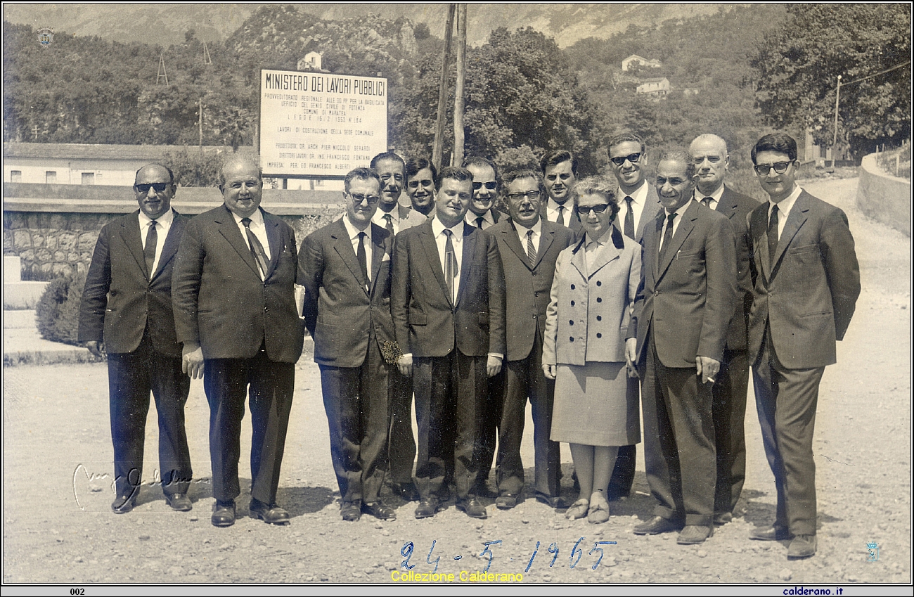 Limongi, Schettino, Limongi, Mancusi, Luongo, Fulco, Mandarano, D'Alascio, Garreffa, Labanchi, Gilsenni, Guida, Petrillo e Santoro 24-5-1965.jpg