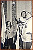 Benedizione della bandiera dell'ACLI con Padre Petrin e il Vescovo Federico Pezzullo - 31 marzo 1957.jpg