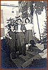 Georgette Audibert, Alberto Calderano e Maria Emilia Calderano in Via Sarzana a Roma.jpg