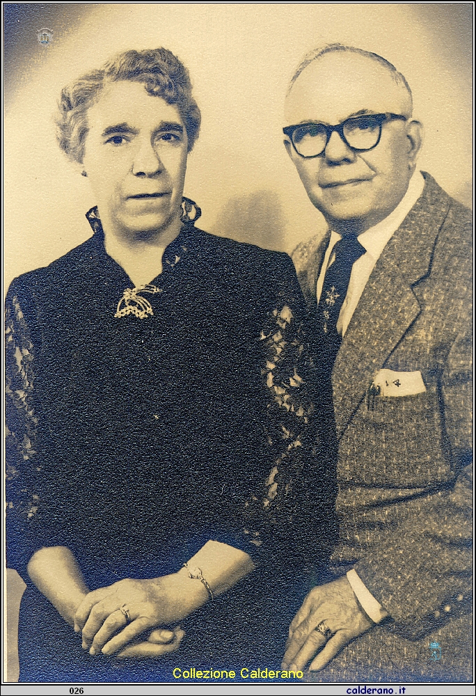 Clorinda Liberatore e Nick Cafiero - 3 Giugno 1958.jpg