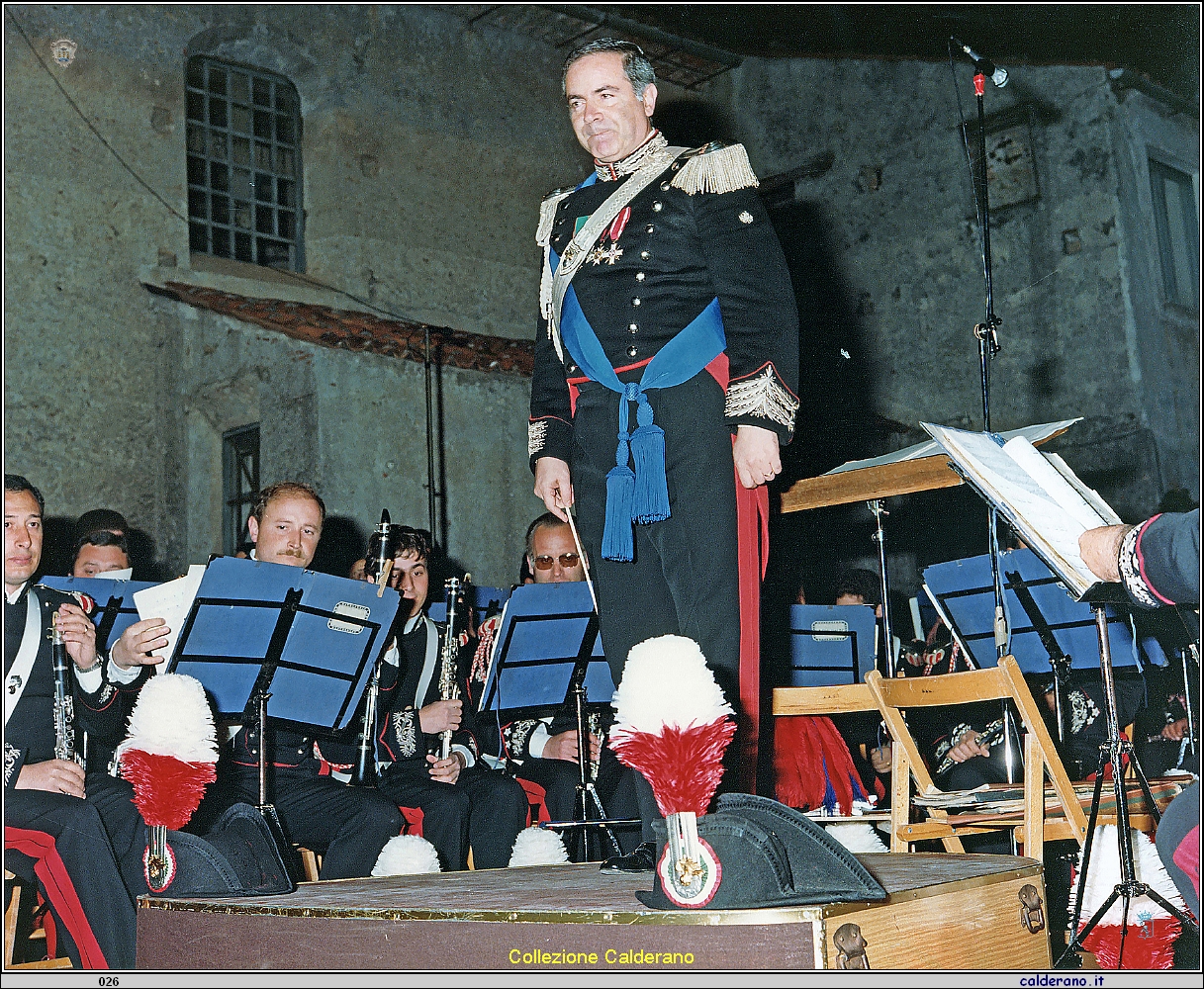 Il Maestro Vincenzo Borgia della Banda dell'Arma dei Carabinieri 1982.jpeg