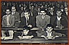 In chiesa Dpmenico Mimino Glosa, Fancesco Ciccillo e Michele di Trani e Nicola Mitidieri Guardafili - 1 maggio 1958.jpg
