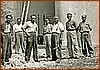 Costruzione Cappella di Fatima con Biagio Cernicchiaro, Felice De Nicola, Giuseppe D'Alascio, Biagio Vitolo, Pasquale Mastrobuono e Giuseppe Vitolo 1949.jpg