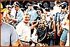 Raffaele Mazza - 'u Cacaglio - con la Madonna di Portosalvo sulla Paranza 1984.jpg