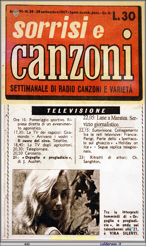 Sorrisi e canzoni 1957 con indicazione servizio giornalistico Lane a Maratea.jpg