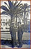 Peppinello Calderano e Gigino Avigliano al porto di Patrasso - 28 aprile 1943 .jpg