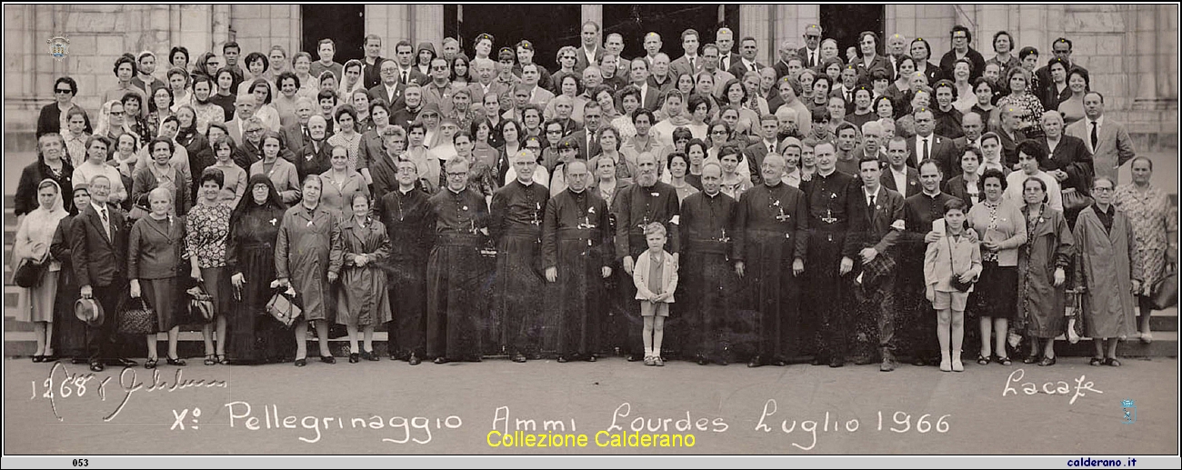Pellegrinaggio Lourdes 1966.jpg