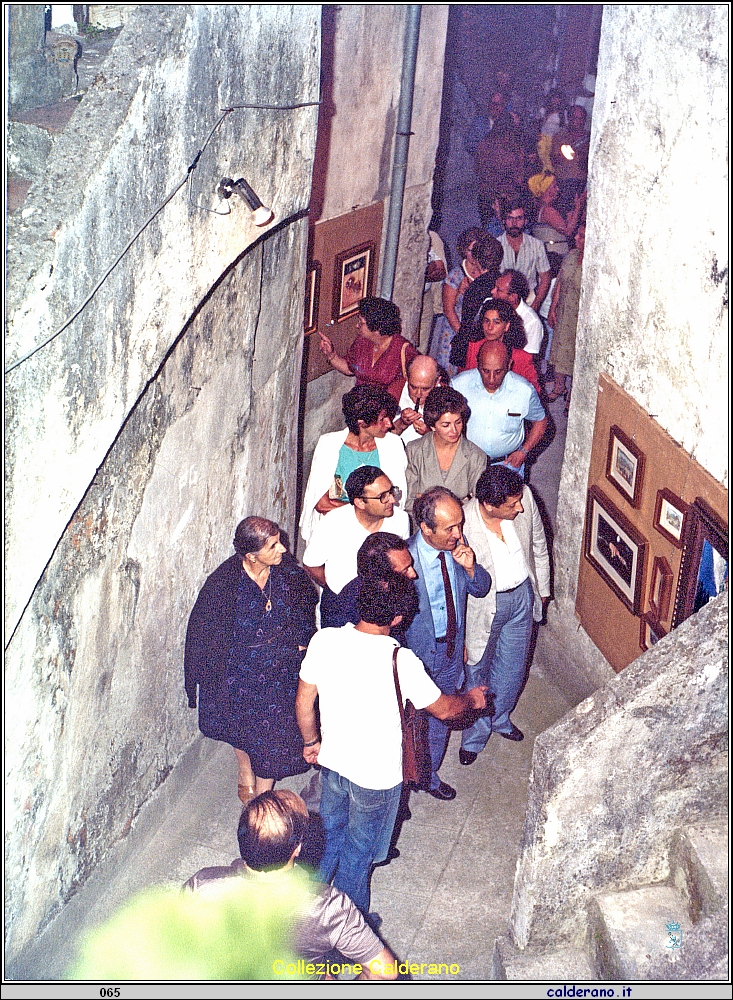 Mostra espositiva di dipinti nei vicoli del Centro Storico agosto 1981.jpeg