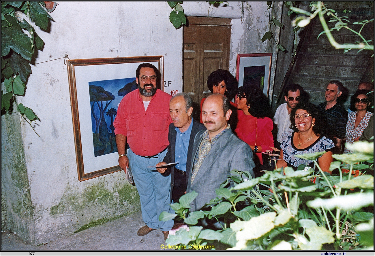 Mostra Filo d'Arianna di studio Luigi Memoli con Biagio Vitolo e Antonio Brando 1992 12.jpeg