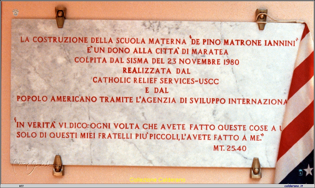 Targa dell'inaugurazione asilo donato dagli Americani 1986 14.jpeg