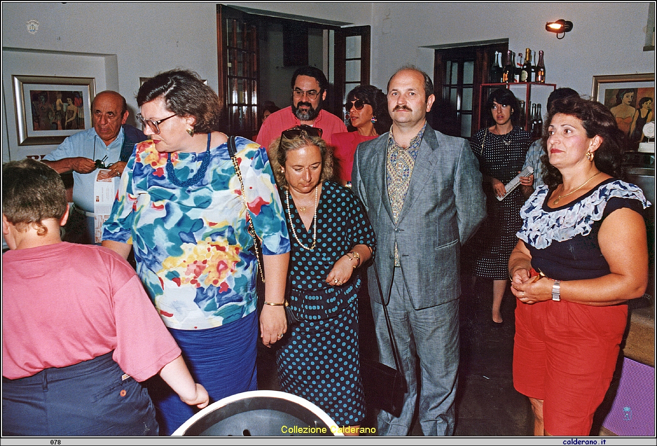 Mostra Filo d'Arianna con Gelsomina Cassino, Luigi Memoli, Maria Antonietta Mordente, Antonio Brando Sindaco e Maria Mitidieri 1992.jpeg