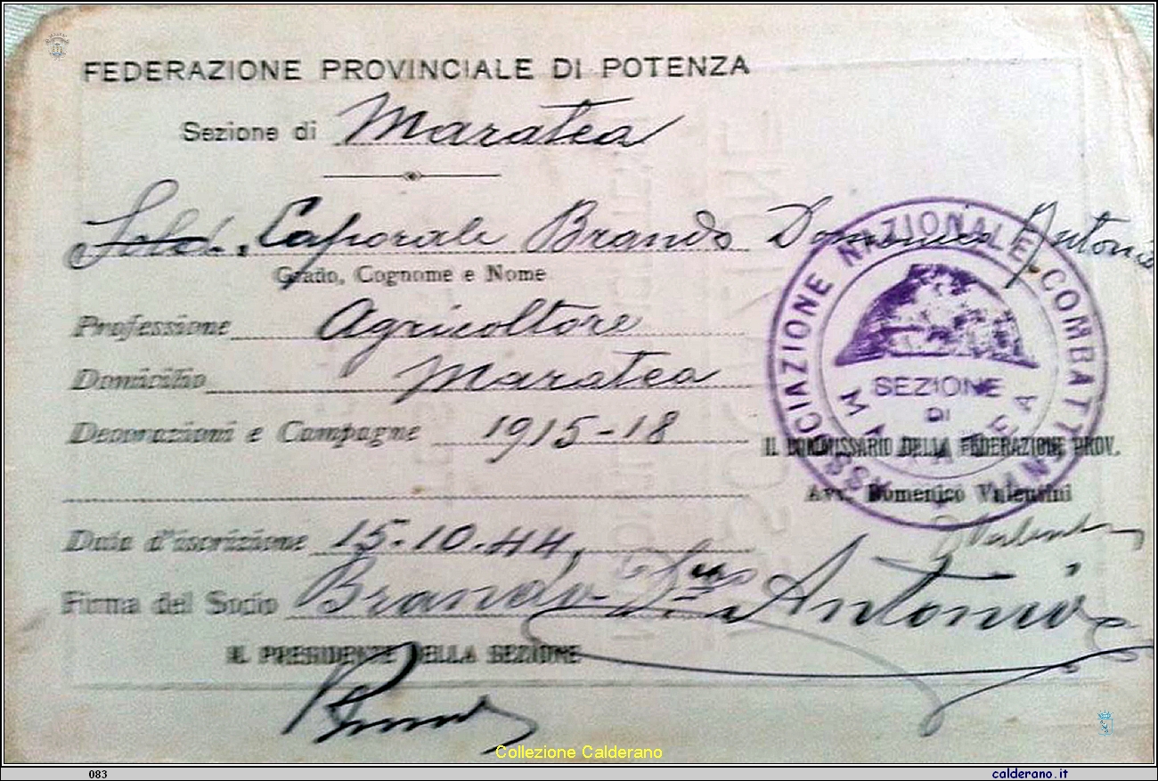 Tessera dell'Associazione Combattenti di Brando Domenico Antonio.jpg
