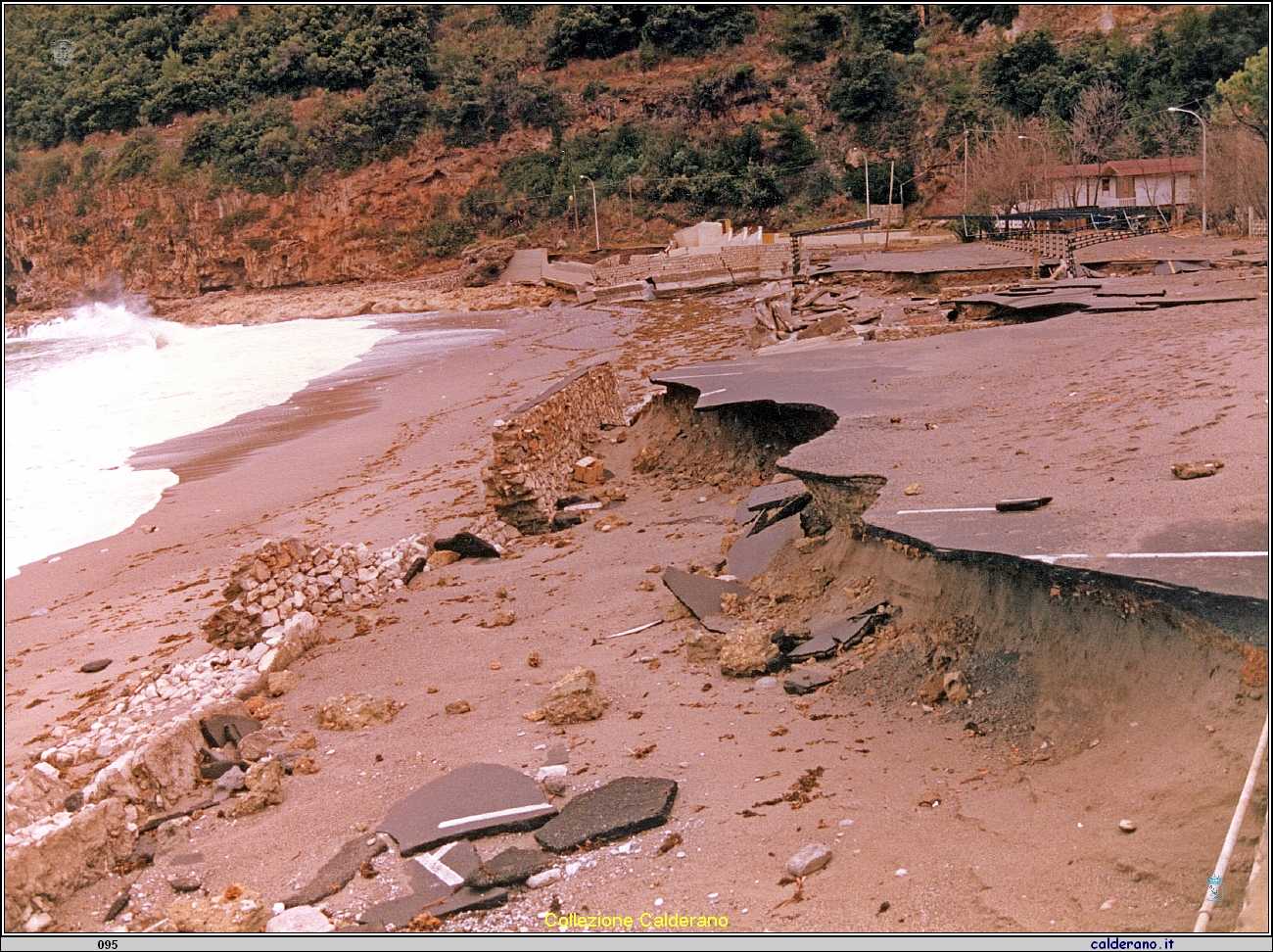 Spiaggia di Fiumicello dopo la tempesta - 1987.jpeg