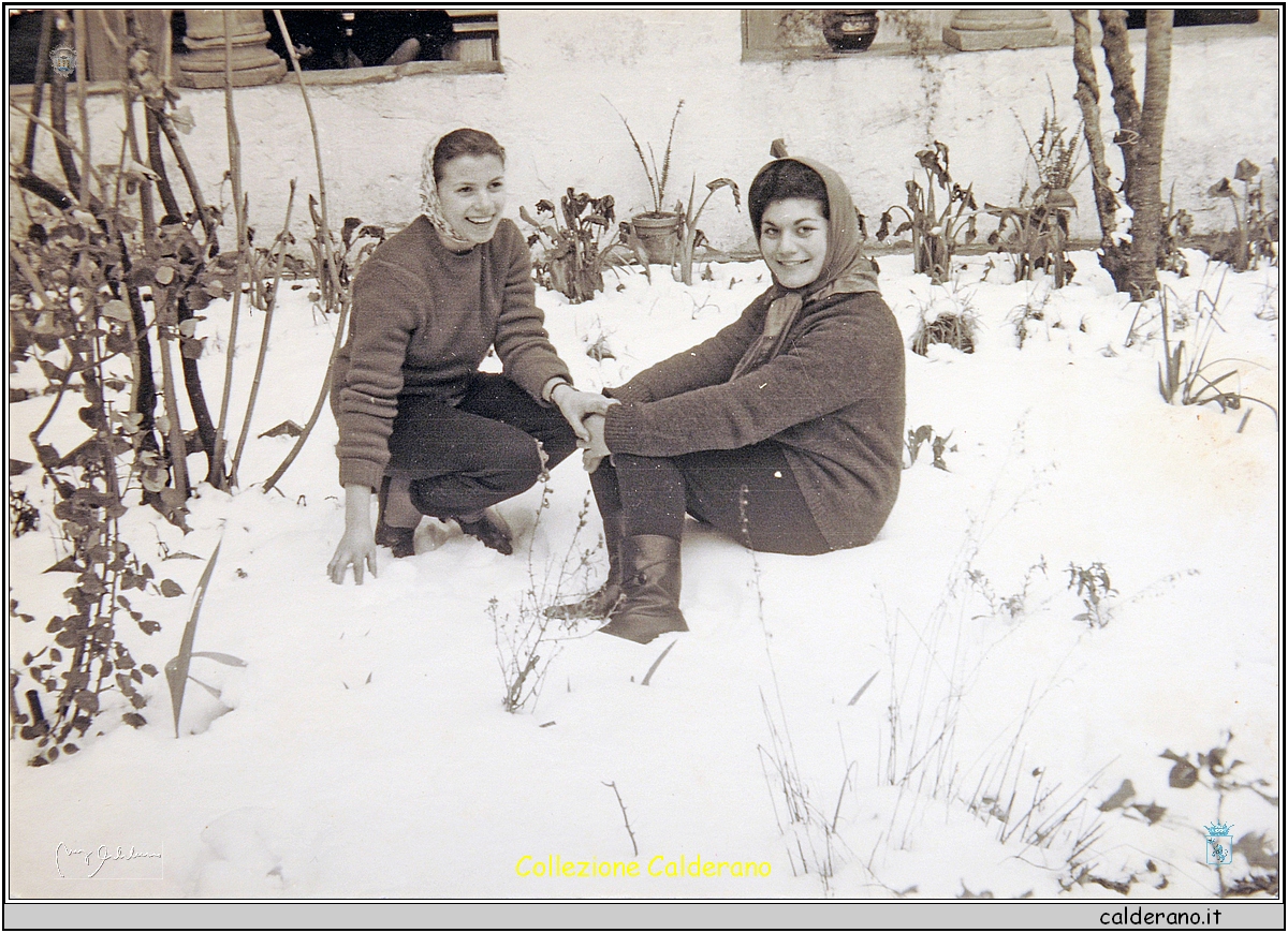 Nevicata con Maria Antonietta Raimondo .JPG