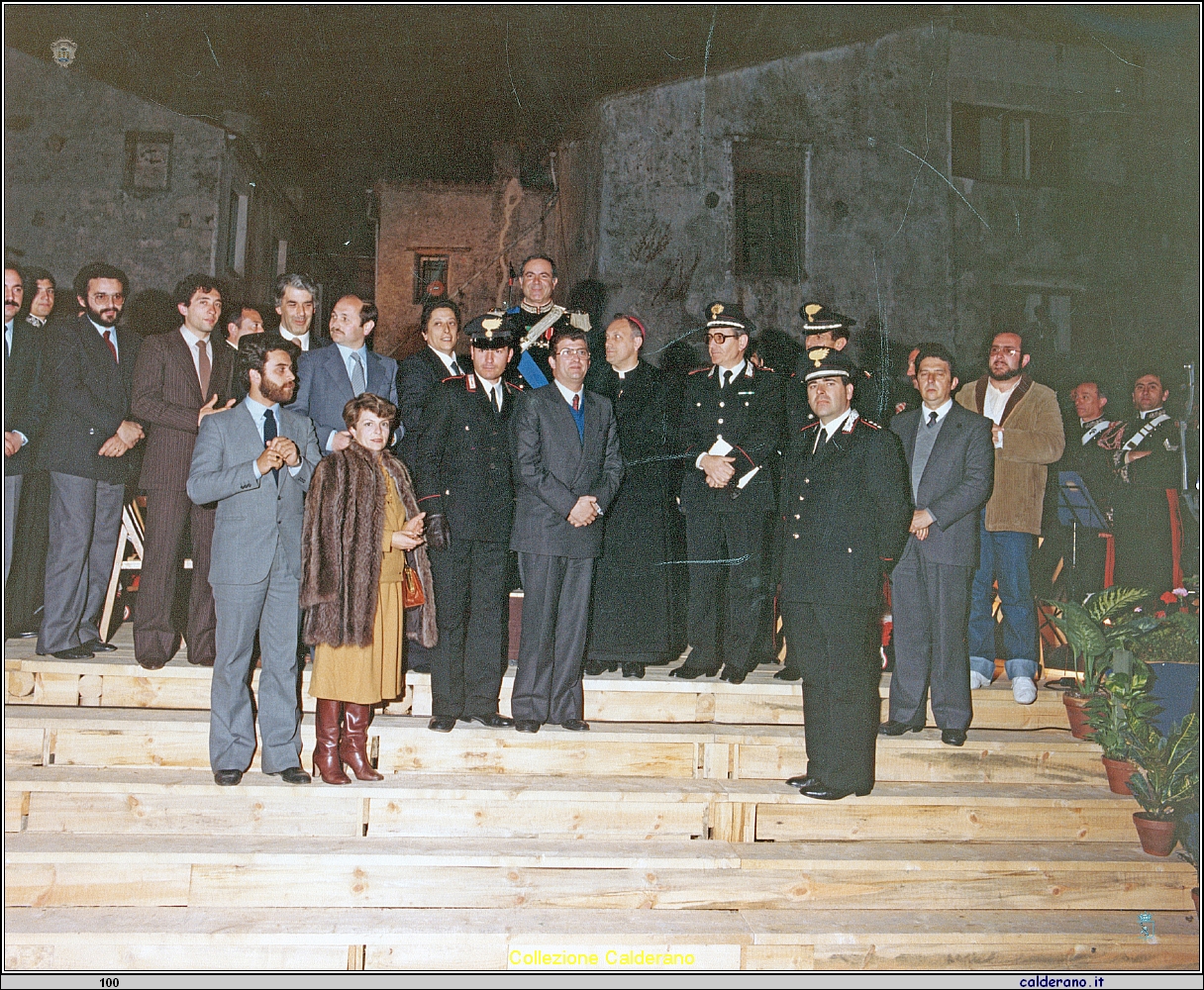 Comitato San Biagio e la Banda Musicale dell'Arma dei Carabinieri 1982.jpeg
