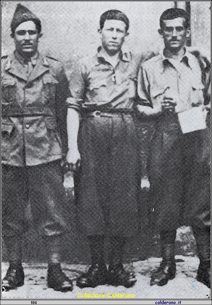 Biagio Lammoglia, Antonio Muratore e Piscitelli Domenico militari di leva 1941.jpg