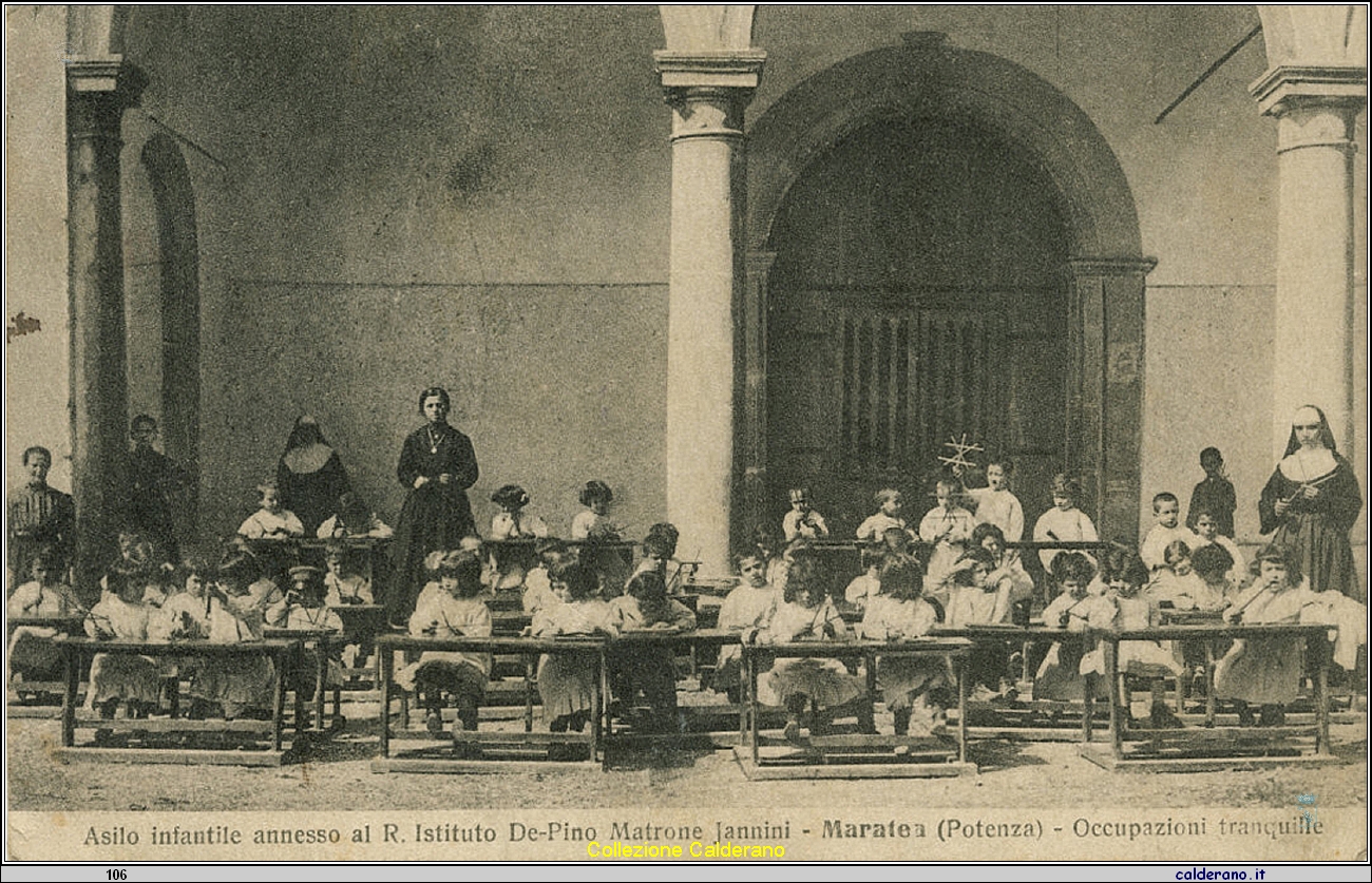 Cartolina - Asilo Infantile annesso al R. Istituto De Pino Matrone Iannini .jpg