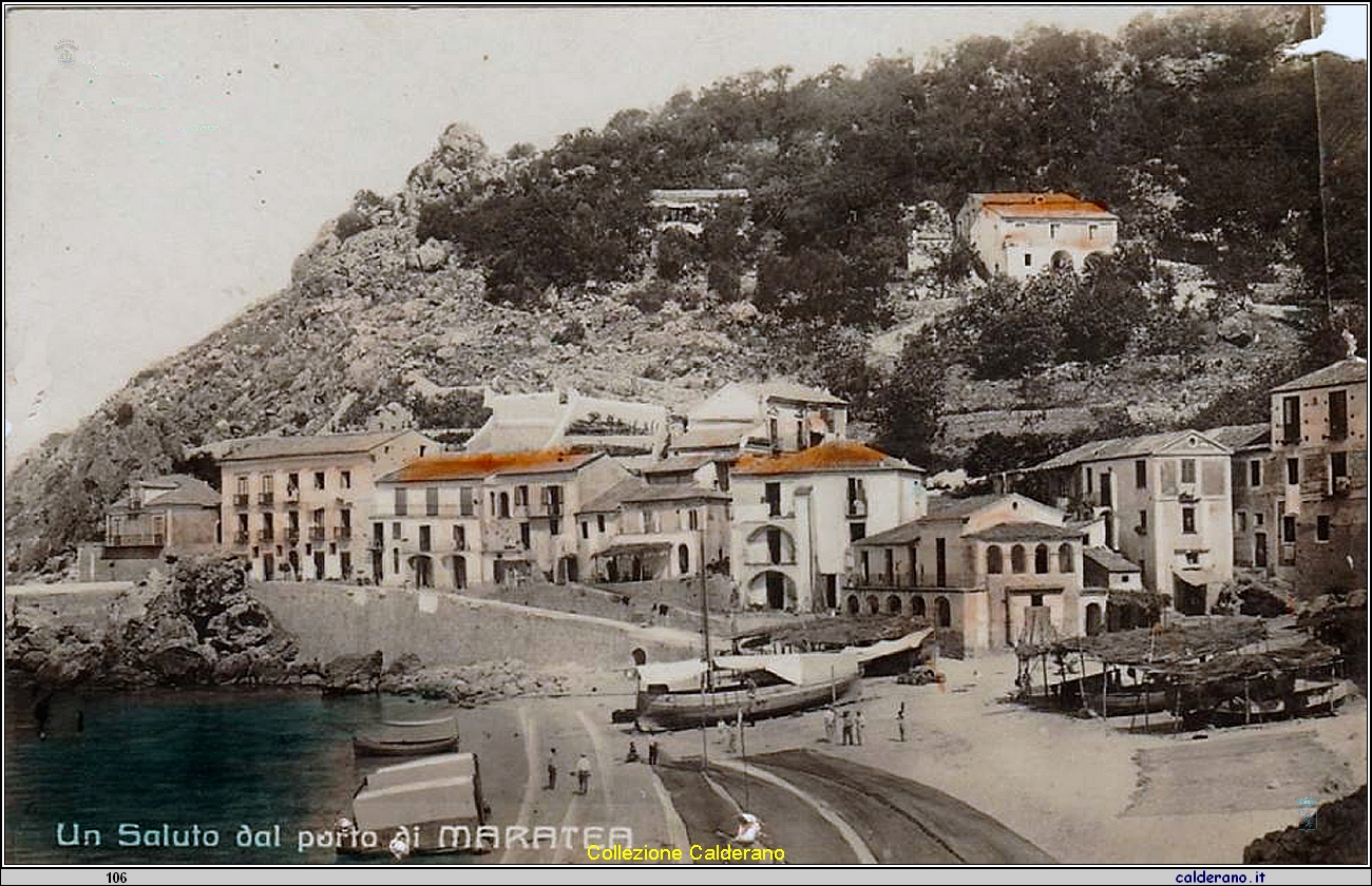 Cartolina - Un saluto dal Porto di Maratea - 1914 - Ed. G. D'Orlando fu V. - Maratea.jpg