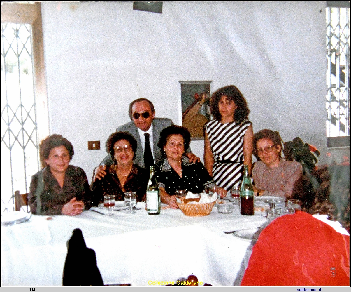 Antonietta Burza, Petrocelli, Lidia D'Orlando, Paola Tancredi e Eliana Saltarelli - 1983..JPG
