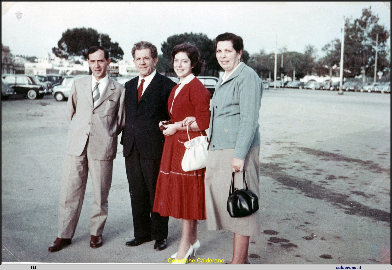 Vincenzo Colavolpe, Alberto Calderano, Liliana Colavolpe e Filomena Calderano .jpeg