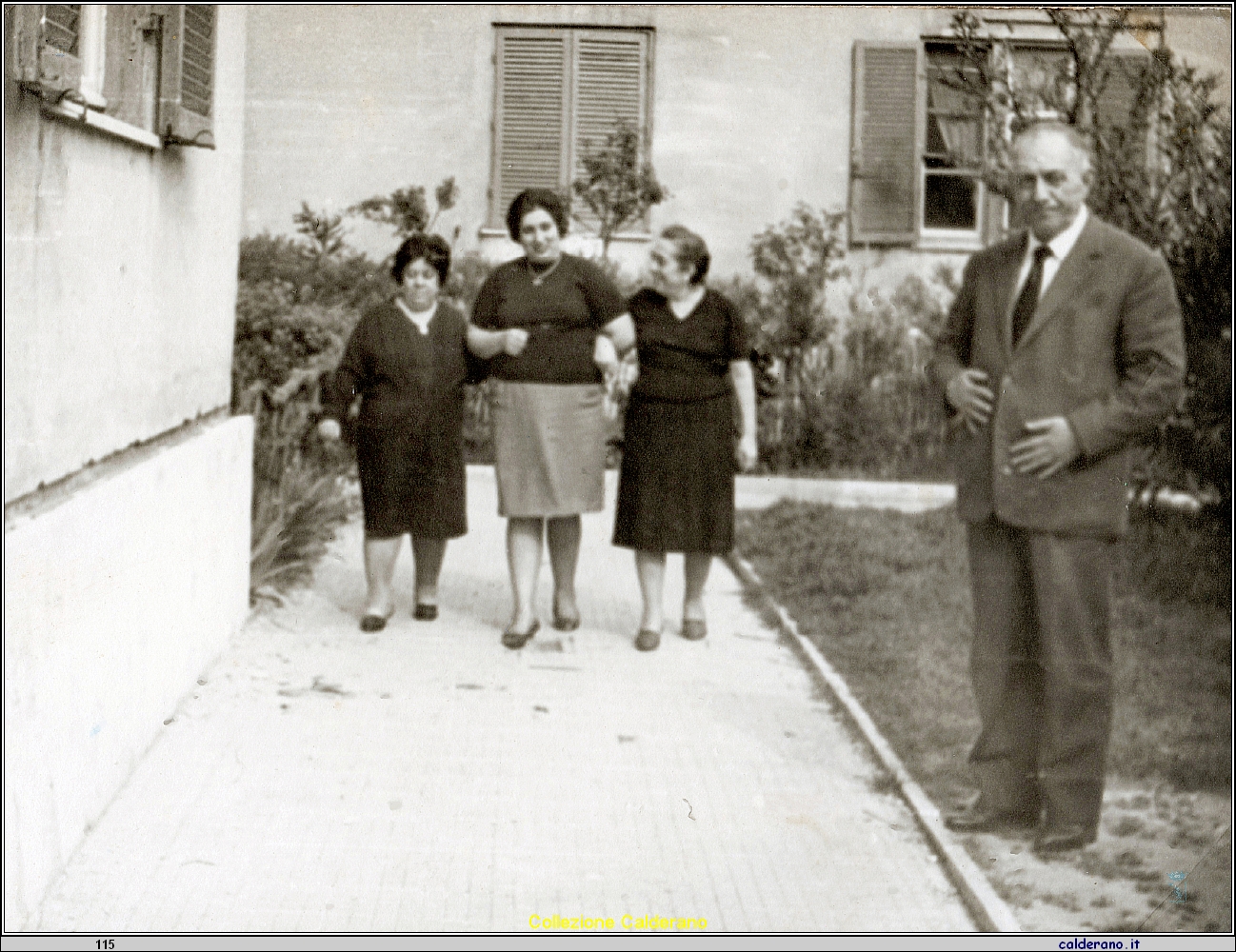 Adelaide Spagnolo, Carmelina Candia, Geogette Audibert e Luigi Calderano di Biagio .jpeg