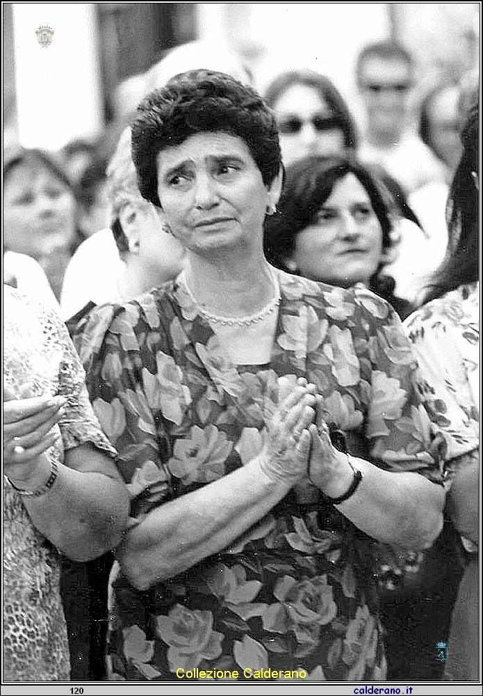 Durante la Processione dell'Addolorata Teresa Ciliberti.jpg