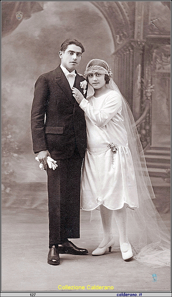 Da un album di una famiglia di Maratea  - Sposi.jpeg