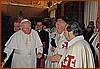 S.S. San Giovanni Paolo II nella Sala Clementina 17-10-1998 con Francesco Sisinni.jpg
