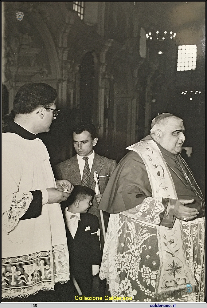 Padre Cerracchio, Gaetano De Filippo, Scescello e S.E. il Vescovo Federico Pezzullo.jpg