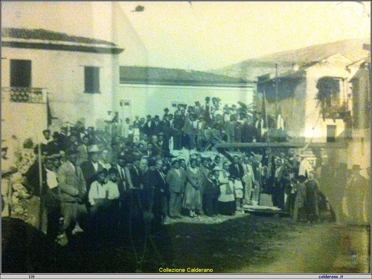Via Spassiarella - Posa della prima pietra dell'Istituto Convitto Maschile 1935.JPG