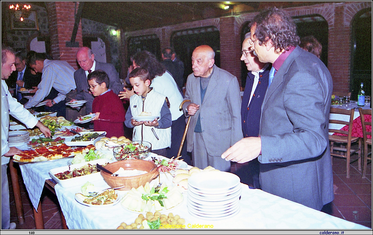 Domingo Limongi, Vincenzo Colavolpe, Franco Liberatore e Biasino Colavolpe 2002.jpg