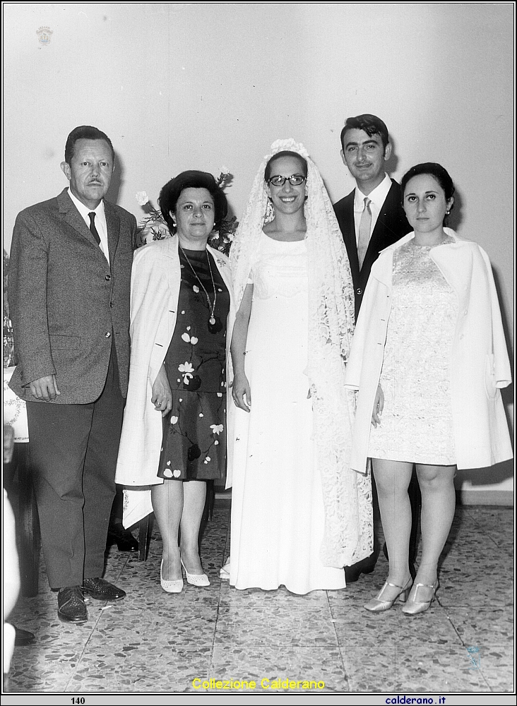 Matrimonio di Eugenio e Maria Emilia - Jeanneau, Maria, Maria Emilia, Eugenio e Chanthal Viretto.jpg