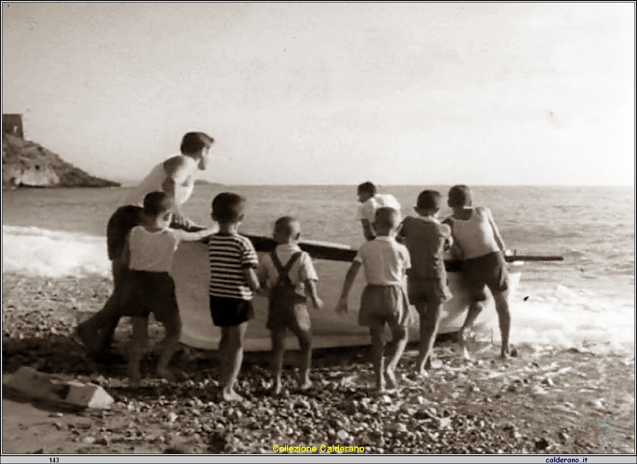 Angelo Cernicchiaro - Angiollo - e i bambini.jpeg