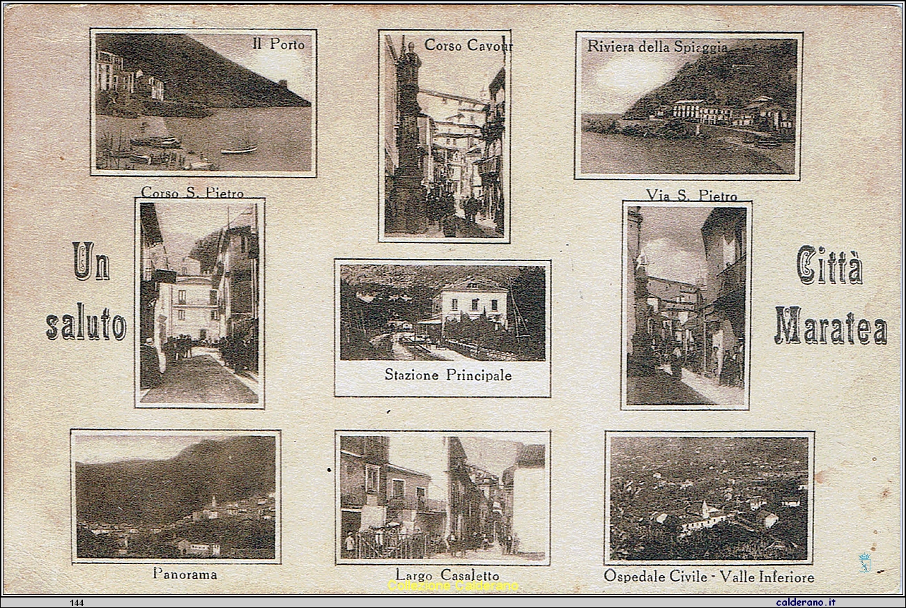 Cartolina - Un saluto Citta' di Maratea .jpg
