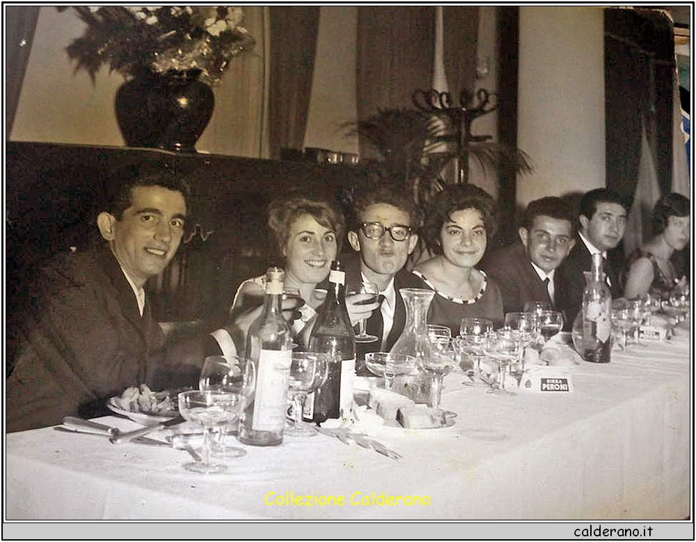 Matrimonio di Emilia Calderano e Nicola Feminella con Toto', Lina, Franco, Silvana, Biasino junior, Biasino senior e Liliana.jpg