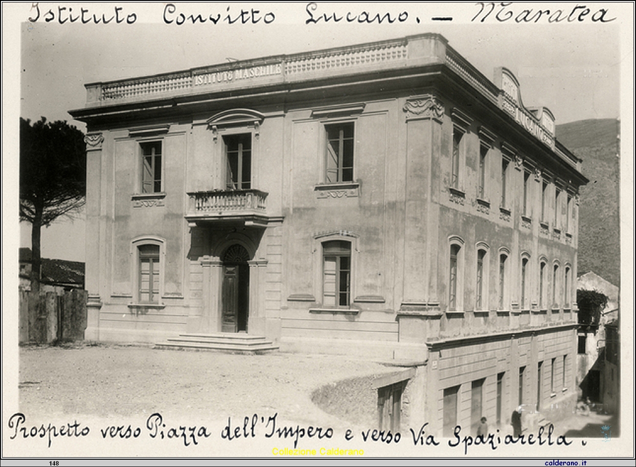 Istituto Maschile Convitto Lucano - Prospetto Piazza dell'Impero .jpg