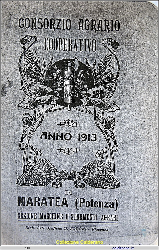 Libretto del Consorzio Agrario Cooperativo di Maratea - 1913.jpg