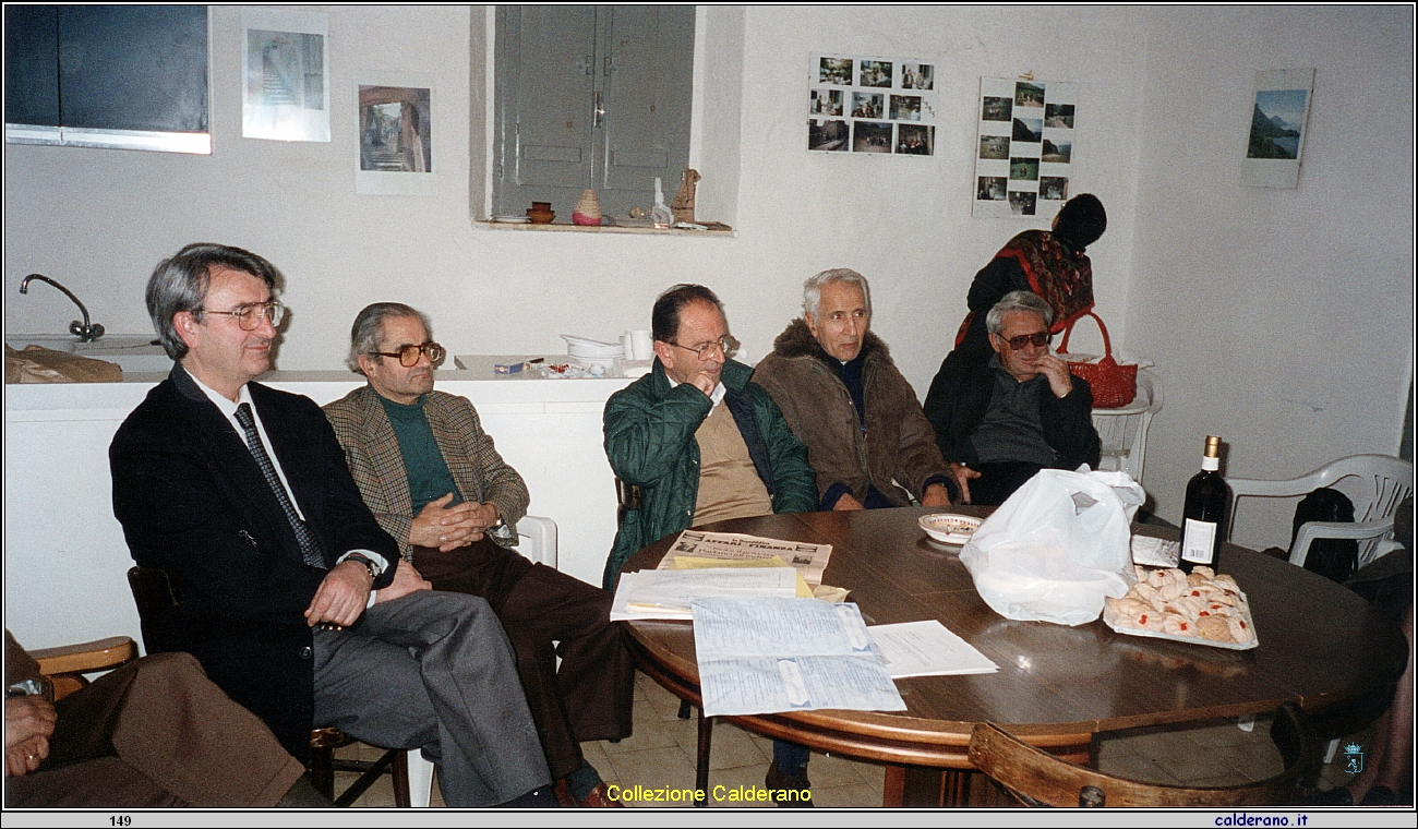 Club degli Amici 1996 con Eugenio De Rosa, Biagio Di Filippo, Gaetano De Filippo, Andrea Scoppetta e Biagio Albanese.jpeg