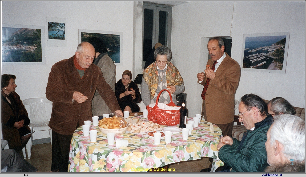 Club degli Amici 1996 con Raffaella Ninuccia Di Benedetto, Francesco Ciccillo Brando, Tina Polisciano, Franca Stoppelli, Nino Alberti e Gaetano De Filippo.jpeg