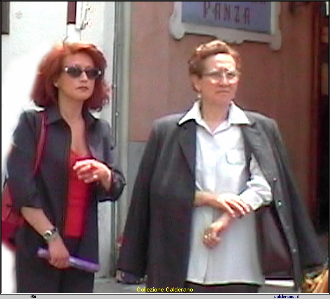 Cristina Cernicchiaro e la Mamma Luisa Corrado 2002.jpg