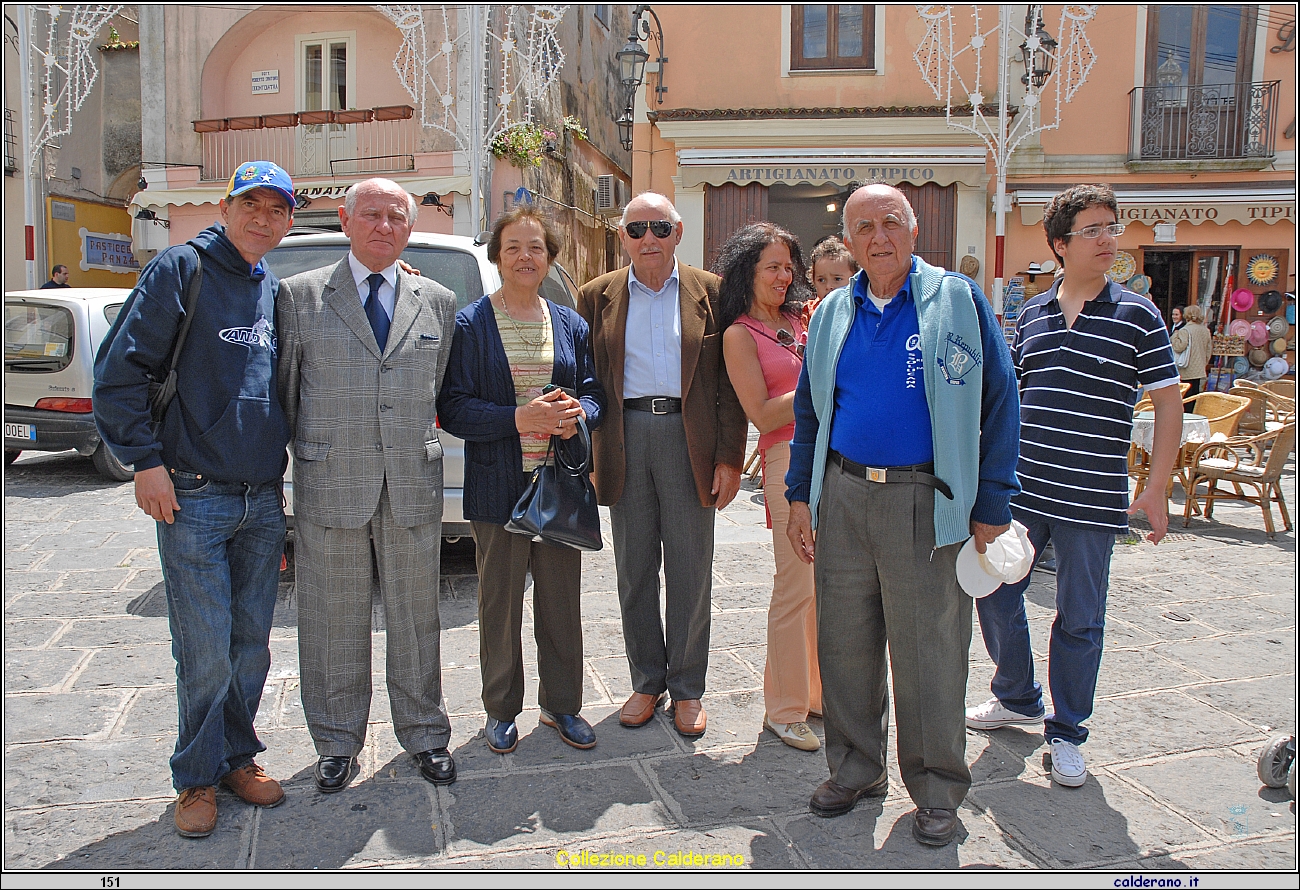 Franz Ignacchiti, Domingo Limongi, Maria Colavolpe, Umberto Avigliano, Patricia Limongi, Giada Avigliano, Biagio Ignacchiti e Luigi Avigliano 2007.jpg