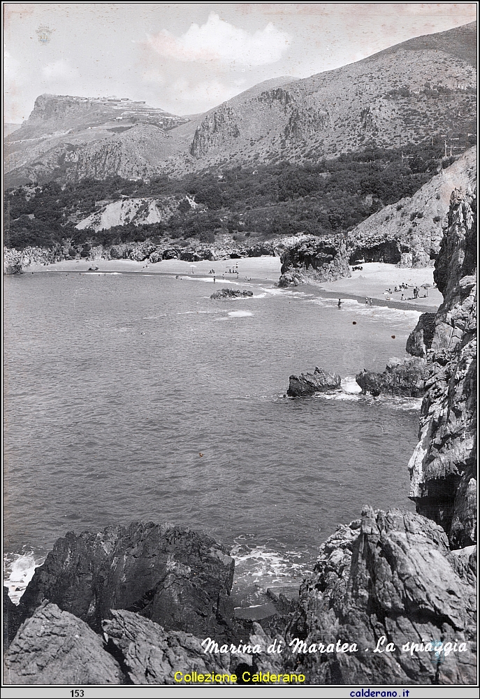 Cartolina - Marina di Maratea - La spiaggia .jpeg
