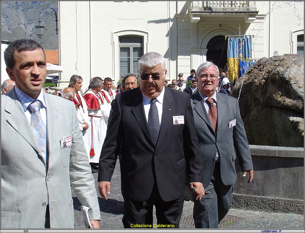 Festa di San Biagio - Fortunato Brando, Domenico Limongi Fioravante e Vincenzo Cernicchiaro 2006.JPG