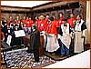 Festa di San Biagio - Massimino Vernucci dirige il coro San Francesco 2006.JPG