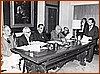 Francesco Sisinni con Ettore Paratore, Eros Benedini, Ministro Oddo Biasini, Paolo Montalenti, Vincenzo De Feo 1986.jpeg