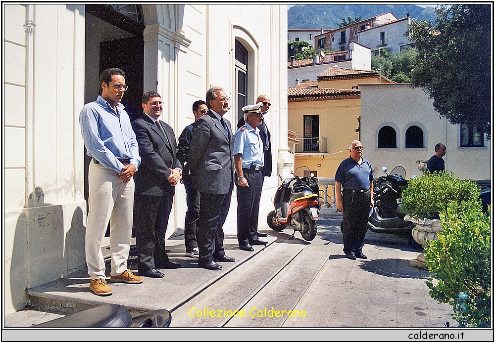 Sindaco Pippo Schettino e Luca Magliacane, Alessandro Collutiis, Biagio Trotta, Luigi Liberatore, Biagio De Rosa e Limongi Domenico Fioravante.jpg